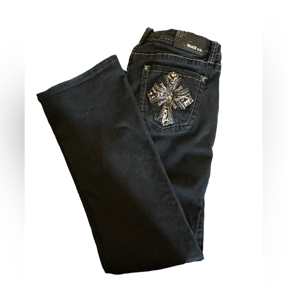 Grace in LA Denim - Grace in LA Black Jeans